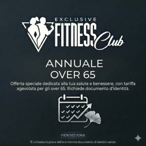Abbonamento annuale - Per Over 65