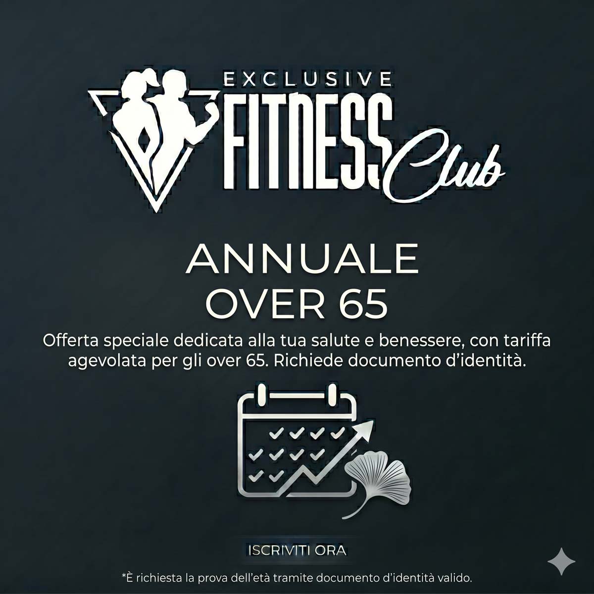 Abbonamento annuale – Per Over 65
